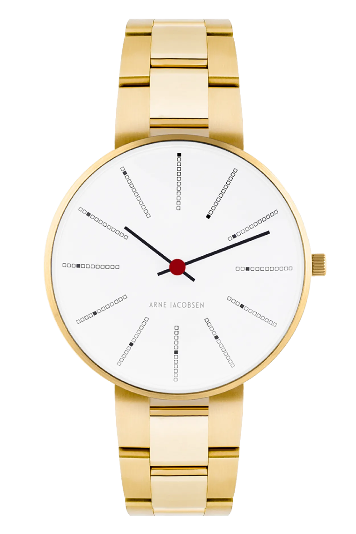 ARNE JACOBSEN BANKERS DOUBLE LÆNKE OG HVID SKIVE - 53107-1629