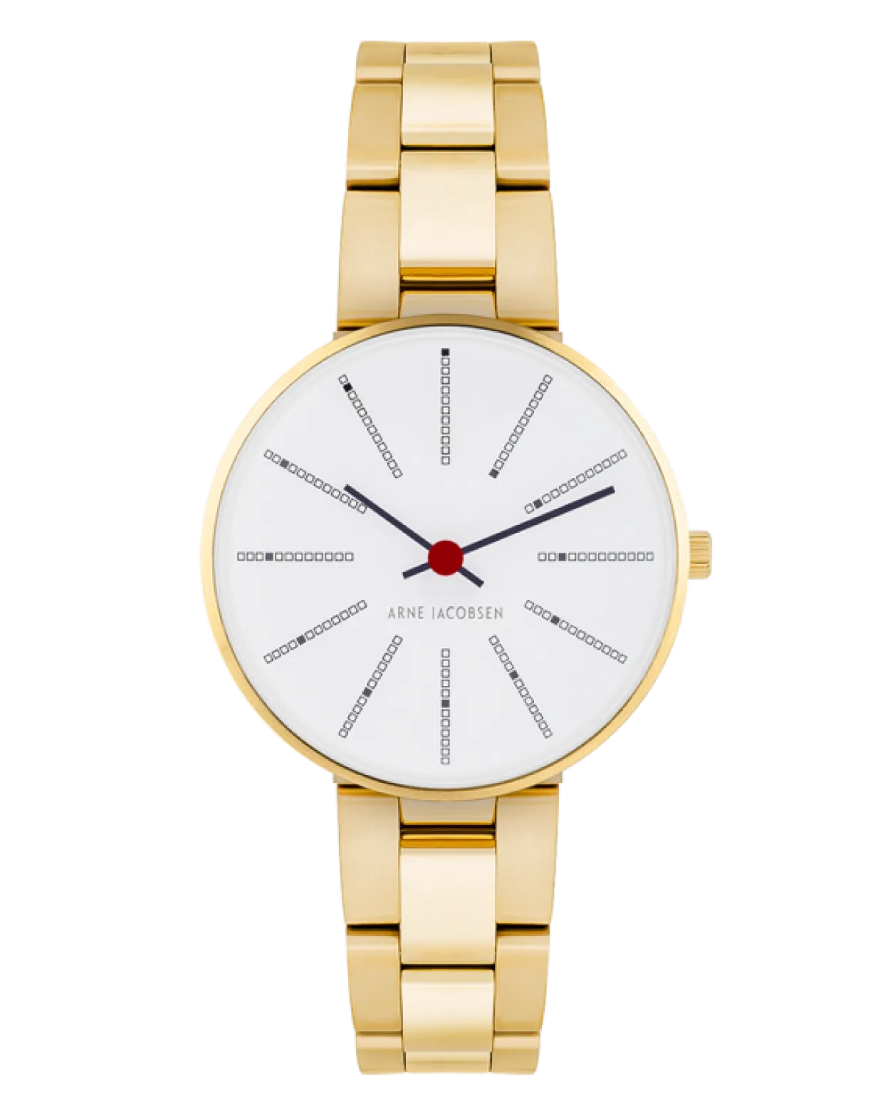ARNE JACOBSEN BANKERS FORGYLDT LÆNKE 30MM. - 53113-1429