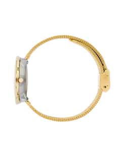 ARNE JACOBSEN ROMAN DAMEUR STÅL GULDDOUBLE 30MM - 53313-1409