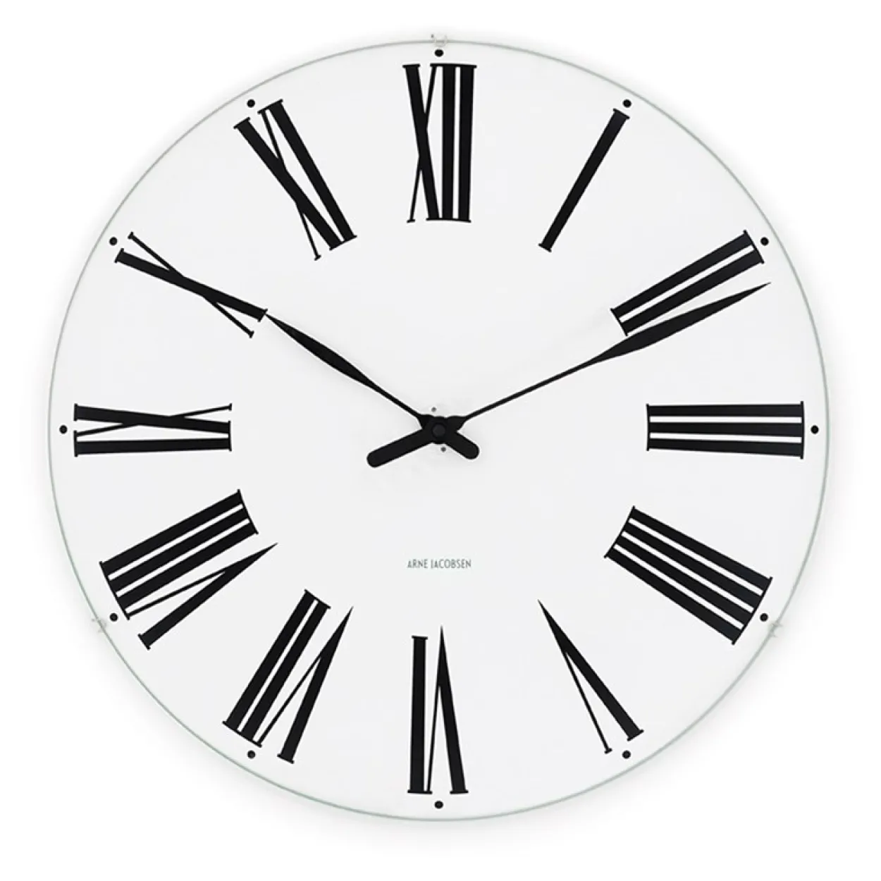 ARNE JACOBSEN ROMAN VÆG-UR Ø21CM