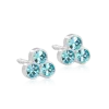 BLOMDAHL AQUA CLOVER ØRERINGE PLAST 6 MM - 15-0125-05