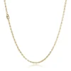 BNH ANKER FACET HALSKÆDE 8 KARAT GULD 1,0 TRÅD 45 CM - A810045C