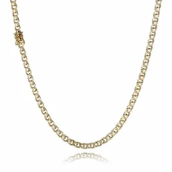 BNH BISMARK 14 KARAT GULD 4,0 BRED 50 CM LIGELØB - B1440050LK