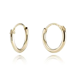 BNH CREOL ØRERINGE 14 KARAT GULD 11 MM - CR1413011