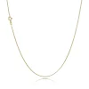 BNH HALSKÆDE PANSER FACET I 14 KARAT GULD 42 CM - P1406542F