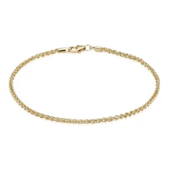 BNH HVEDE ARMBÅND 14 KARAT GULD 1,7 MM BRED 18,5 CM - H1417018C