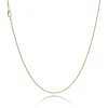 BNH HVEDE HALSKÆDE 14 KARAT GULD 1,3 MM BRED 50 CM - H1413050C