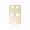 BNH ID PLADE STOR 8 KARAT GULD 34X22 MM - ID8050S