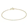 BNH RUND ANKER ARMBÅND 14 KARAT GULD 1,5 MM BRED 18,5 CM - AR1404018F
