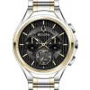 BULOVA CURV UR HERRE TO FARVET - 98A301