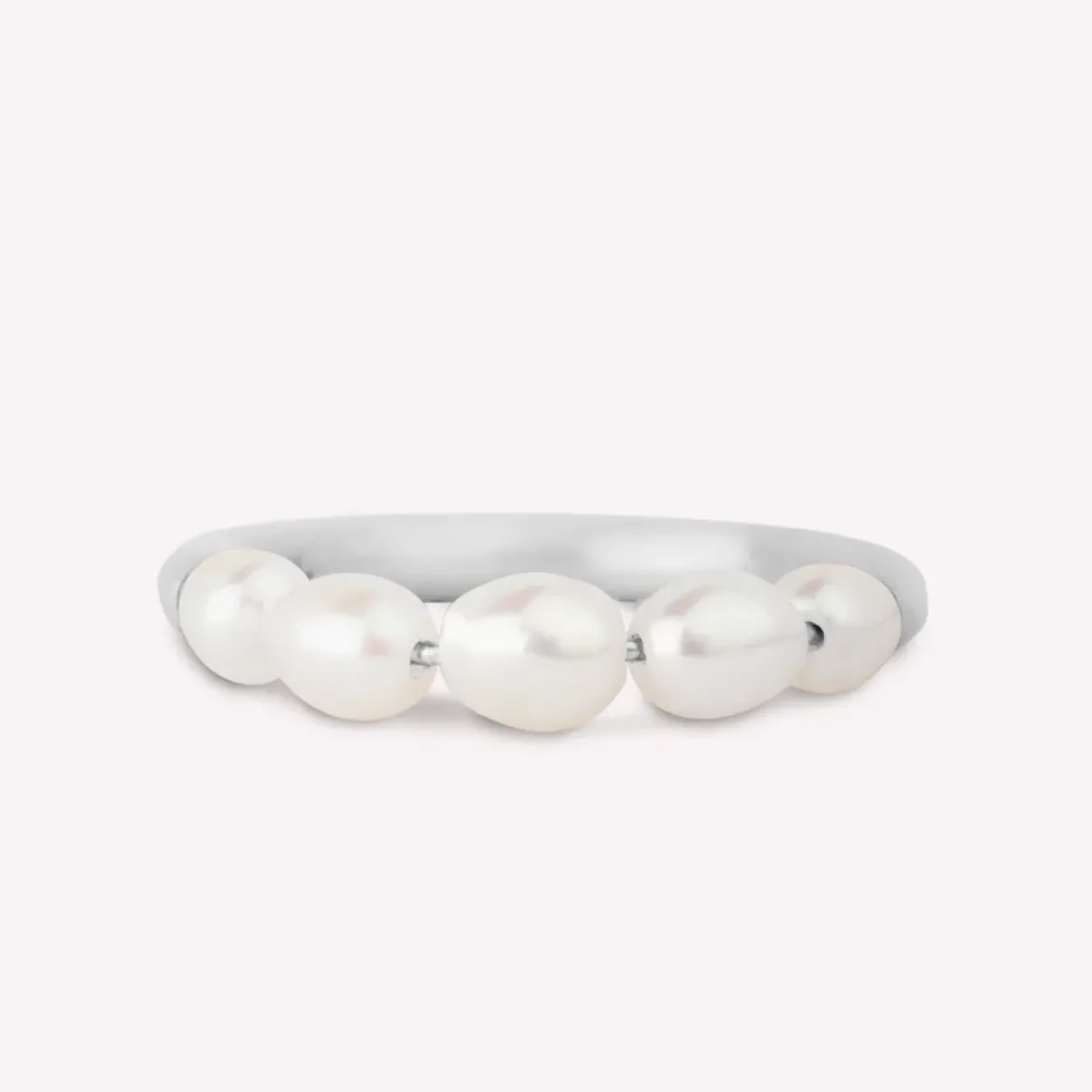 BYBIEHL AURA SØLV RING - 5-3903WP-R