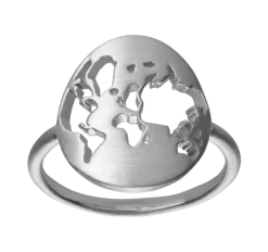 BYBIEHL BEAUTIFUL WORLD SØLV RING - 5-1601-R