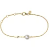 BYBIEHL COCO ARMBÅND FORGYLDT SØLV MED PERLE - 2-3301WP-GP