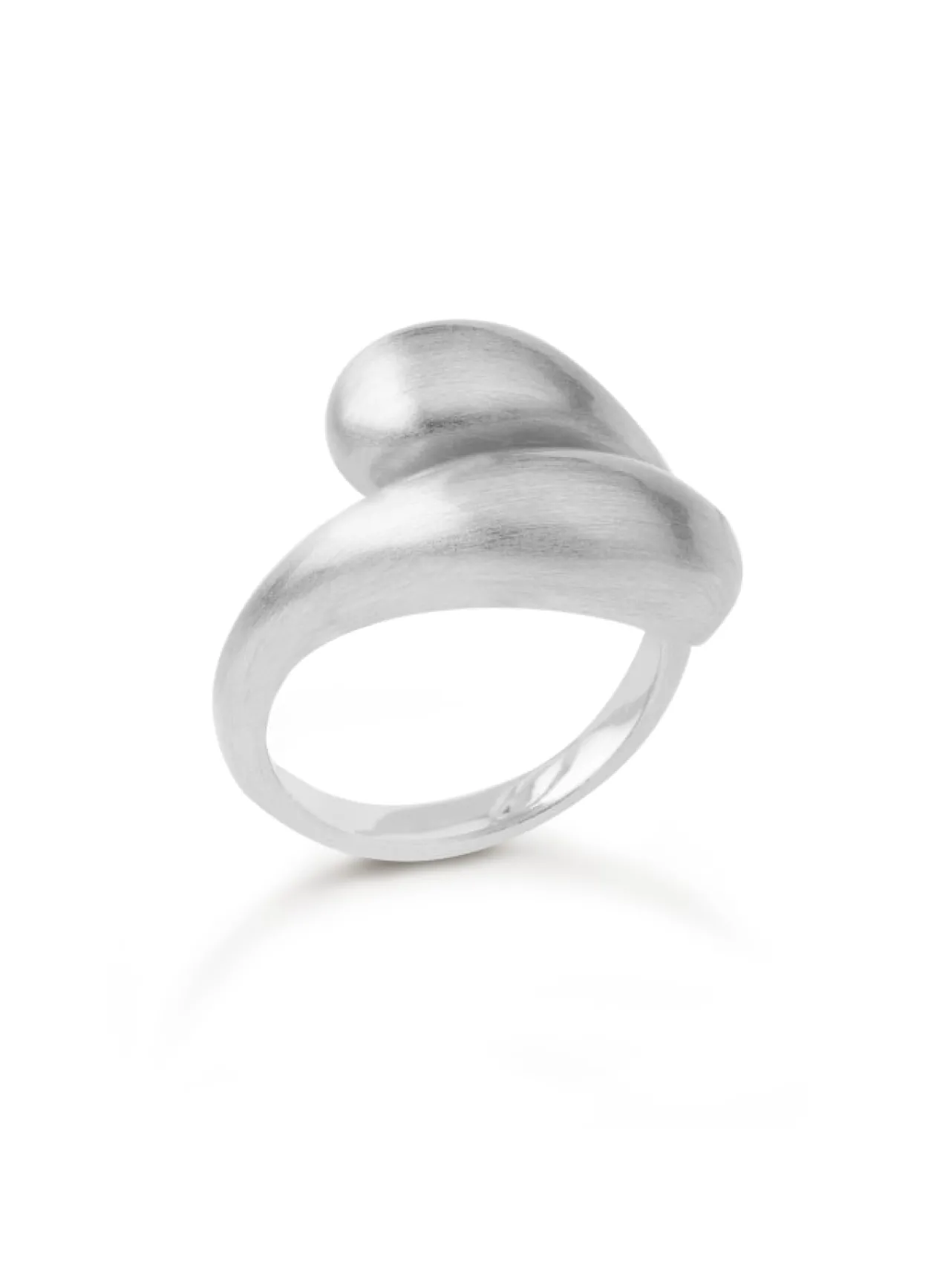 BYBIEHL OCEAN FLOW DUO RING SØLV - 5-4206-R