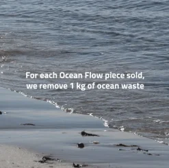BYBIEHL OCEAN FLOW SØLV ØRERINGE HOOPS - 4-4202-R