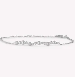 BYBIEHL PEBBLES ARMBÅND SØLV - 2-3801A-R