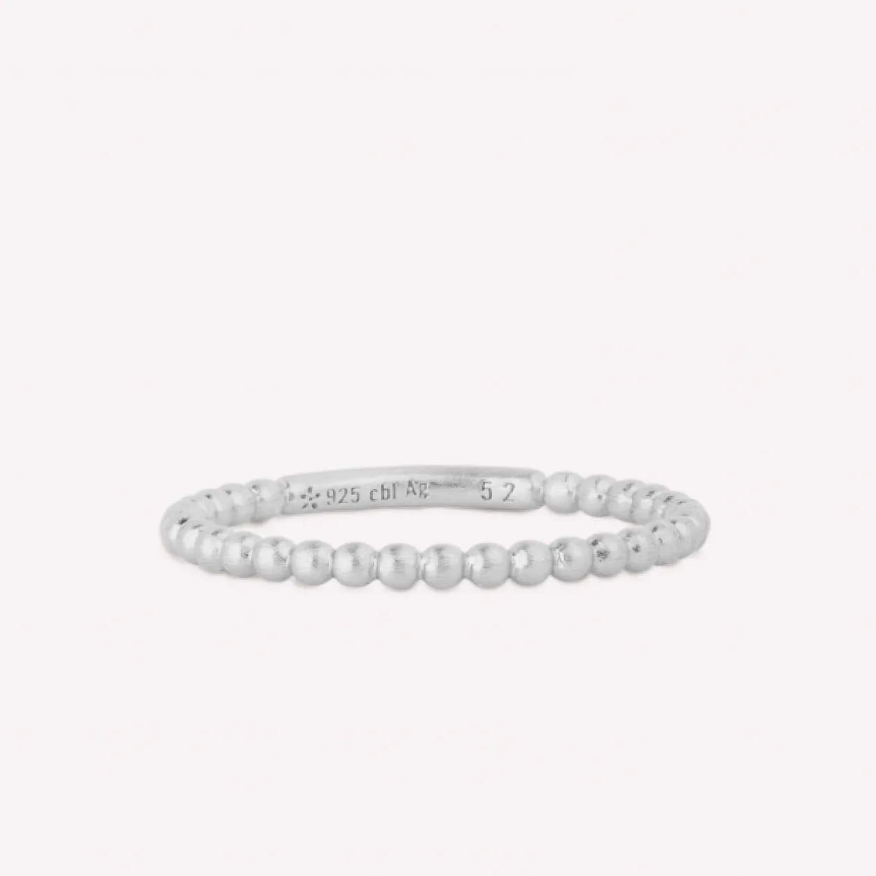 BYBIEHL RING SØLV BOBBLES - 5-4403-R