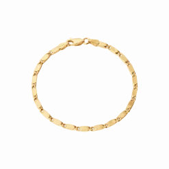 CAMILLE BRINCH LARGE ESSENTIA ARMBÅND FORGYLDT SØLV - LEB-FG-18