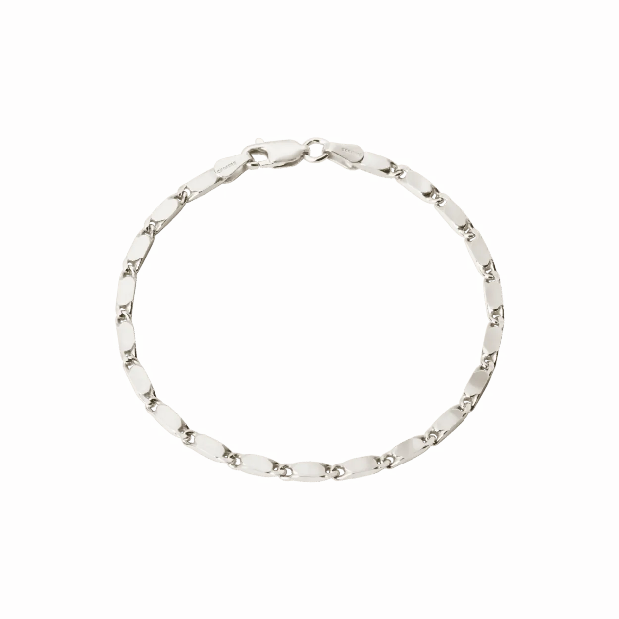 CAMILLE BRINCH LARGE ESSENTIA ARMBÅND SØLV - LEB-18