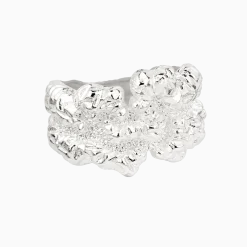 CAMILLE BRINCH LEVITATE CRUSH EVEN BIGGER RING SØLV - EBLCRR