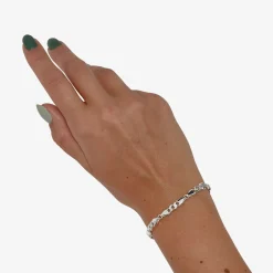 CAMILLE BRINCH MEDIUM CB BRACELET SØLV ARMBÅND 17 CM - MCBA-17