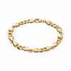 CAMILLE BRINCH MELLEM ARMBÅND FORGYLDT SØLV 18 CM - MCBA-FG-18