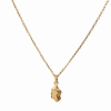 CAMILLE BRINCH NUGGET LAYERS MINI HALSKÆDE FORGYLDT SØLV - MNLAH-FG-K