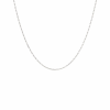 CAMILLE BRINCH SMALL ESSENTIAL HALSKÆDE I SØLV 42-45 CM - SEN-S