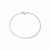 CAMILLE BRINCH SMALL ESSENTIA ARMBÅND SØLV 17 CM - SEB-17