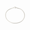 CAMILLE BRINCH SMALL ESSENTIA SNAKE ARMBÅND SØLV - SESB-18