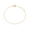CARRÉ CHAIN GANG ARMBÅND SØLV FORGYLDT - FB 4306 16+1,5+1,5