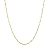 CARRÉ CHAIN GANG SØLV FORGYLDT HALSKÆDE - FC 4331 38+2CM
