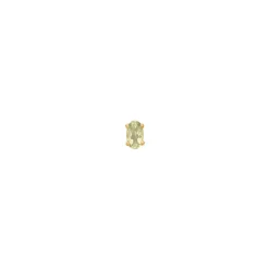 CARRE SØLV PEARL JAM SØLV FORGYLDT ØRERING LEMON QUARTZ -FS 4374 LQ