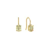 CARRÉ GEM CANDY ØRERING SØLV FORGYLDT MED LEMON KVARTS - FH 4371 LQ