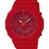 CASIO G-SHOCK RØD - GA-2100-4AER