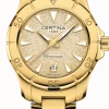 CERTINA DS ACTION STEN SKIVE GULD PVD - C0329513336100