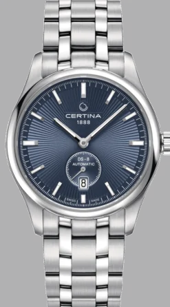 CERTINA DS-8 BLÅ AUTOMATIK - C0334281104100