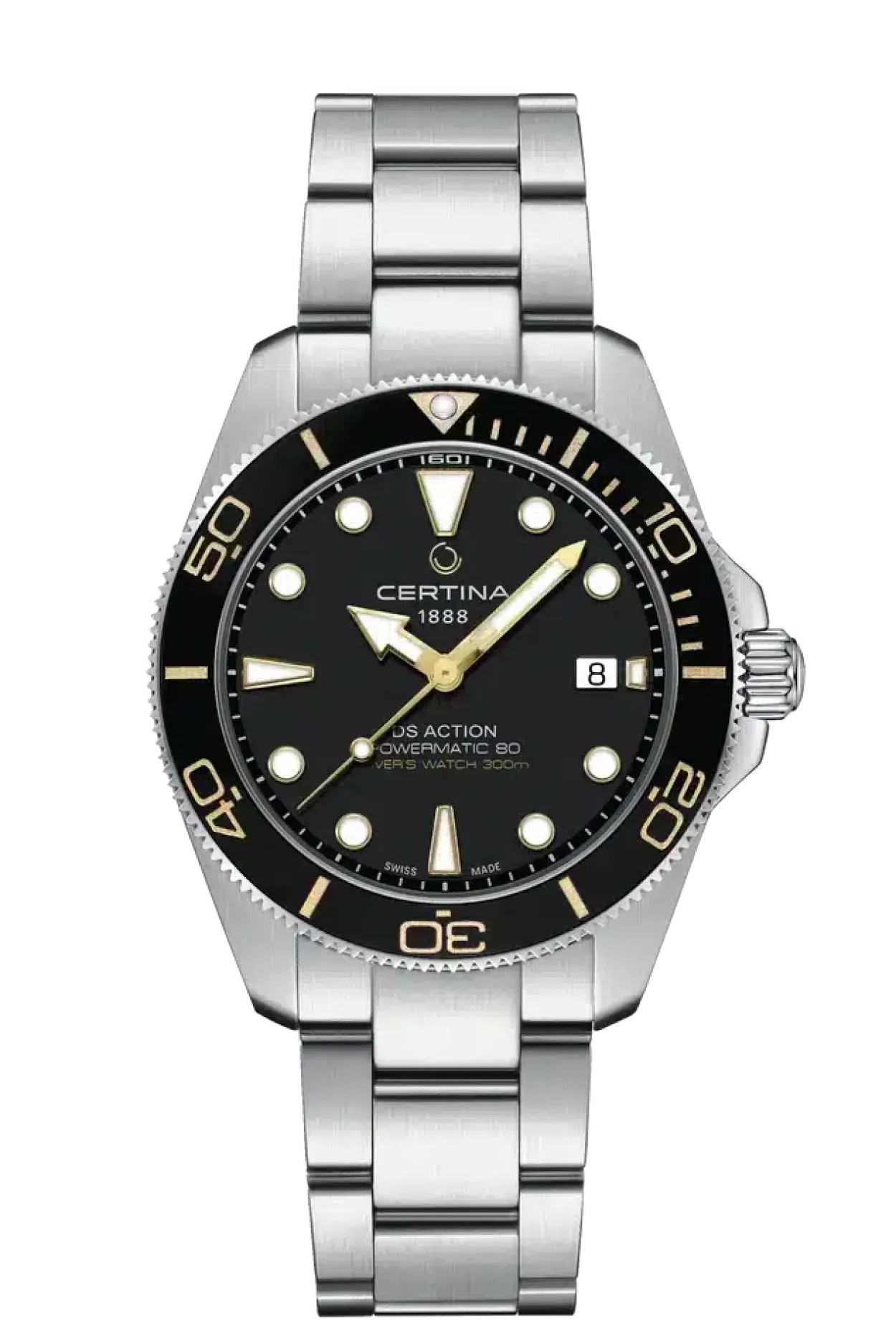 CERTINA HR DS ACTION POWERMATIC - C0484071105101