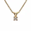 CHRISTOFFERSEN JEWELLERY EVA VEDHÆNG 14 KARAT GULD MED BRILLANT 0,25 CARAT – 4000178
