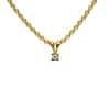 CHRISTOFFERSEN JEWELLERY EVA VEDHÆNG 14 KARAT GULD MED BRILLANT 0,03 CARAT – 4000163