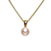 CHRISTOFFERSEN JEWELLERY FERSKVANDSPERLE VEDHÆNG 8 KARAT GULD – 4001528-3