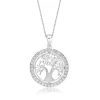 CHRISTOFFERSEN JEWELLERY HALSKÆDE SØLV MED LIVETS TRÆ - 4011671