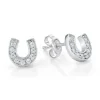 CHRISTOFFERSEN JEWELLERY HESTESKO SØLV MED ZIRKONIA - 3010155