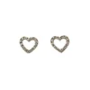 CHRISTOFFERSEN JEWELLERY HJERTE ØRESTIKKER 14 KARAT GULD MED 0,14 CARAT BRILLANTER – 3000541