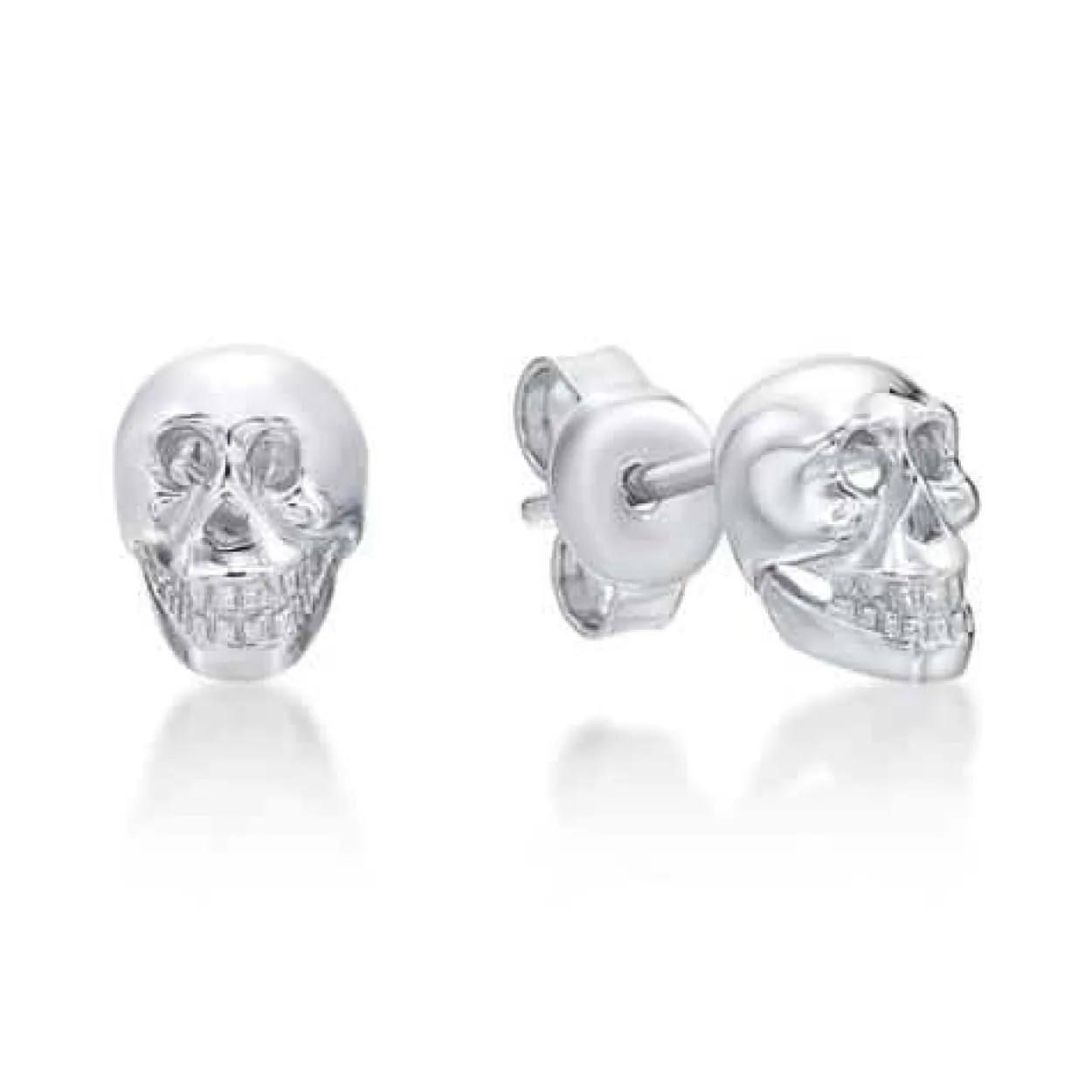 CHRISTOFFERSEN JEWELLERY ØRERINGE STIK MED DØDNINGEHOVED - 3010264