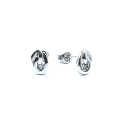 CHRISTOFFERSEN JEWELLERY ØRERINGE MED ZIRKONIA - 3010210