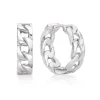 CHRISTOFFERSEN JEWELLERY ØRERINGE CREOL MED PANSER MØNSTER - 3771037
