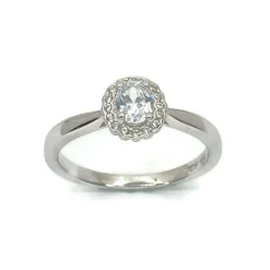 CHRISTOFFERSEN JEWELLERY RING SØLV RING MED ZIRKONIA - 5070775
