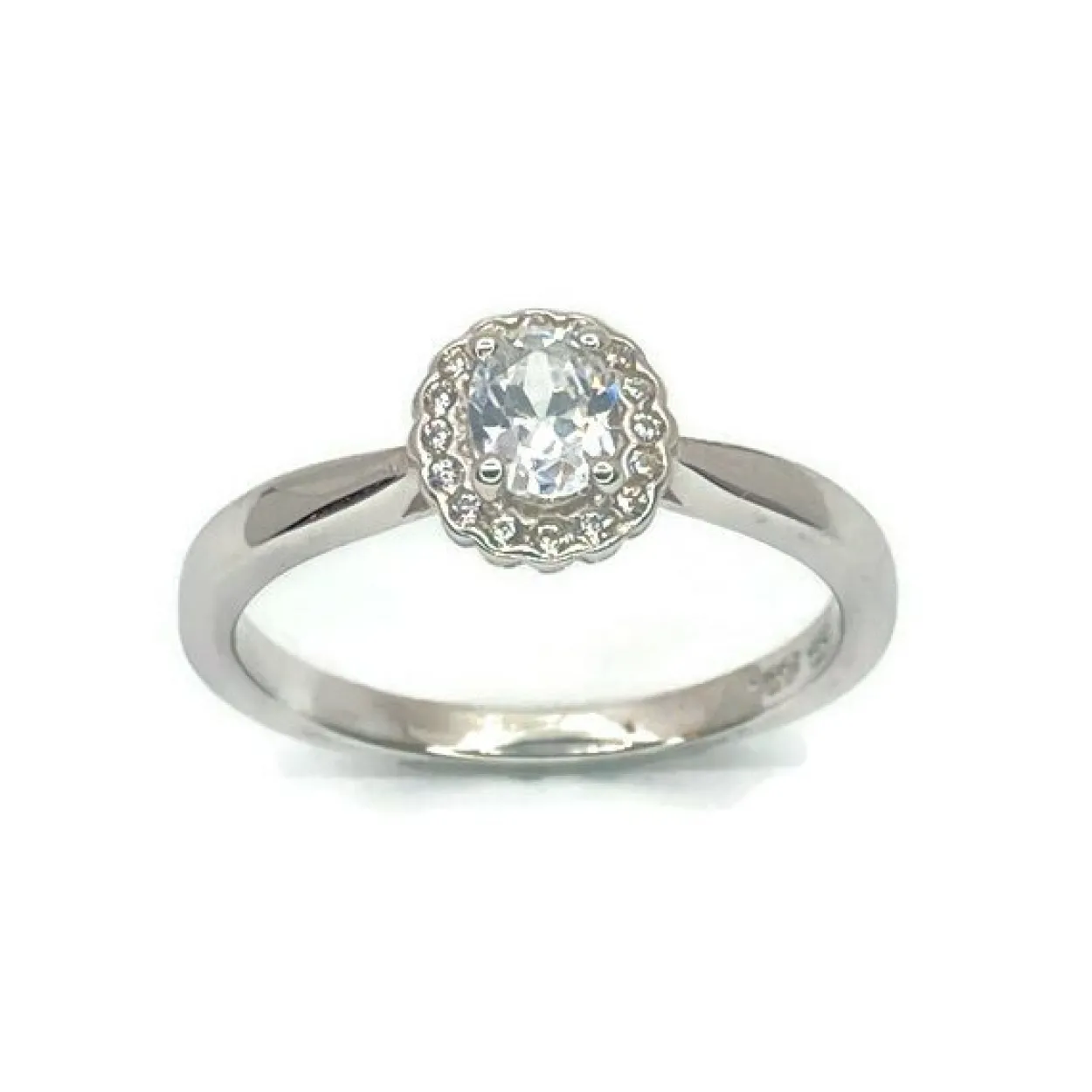 CHRISTOFFERSEN JEWELLERY RING SØLV RING MED ZIRKONIA - 5070775