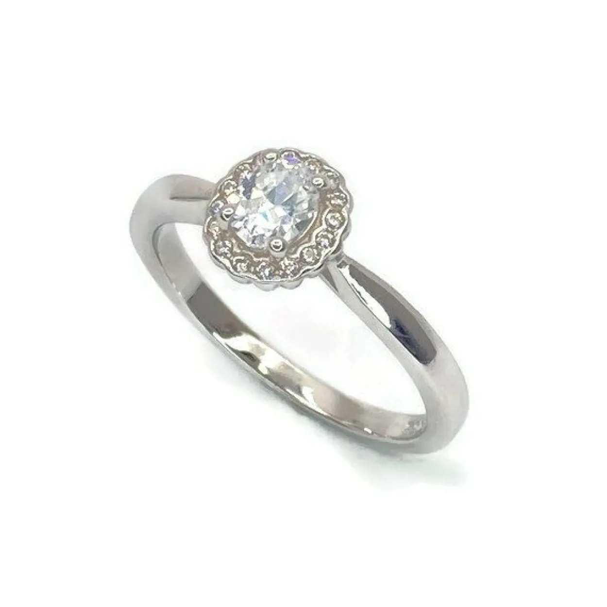 CHRISTOFFERSEN JEWELLERY RING SØLV RING MED ZIRKONIA - 5070775